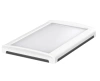 Bopla BOV 2114_ FO 9003 D LL (48336431) - BoVersa translucent plastic lid with open white design cover (210 x 140 x 24 mm)