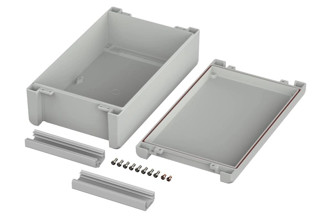 Bopla BA 281709 SIL-7035 (00116335.SIL) - enclosure with silicon lid, hinged (299 x 173 x 90 mm)