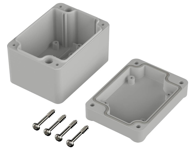 Bopla EM 207 F-LP (62207400) - PC enclosure with a recess in the lid (82 x 60 x 57 mm)