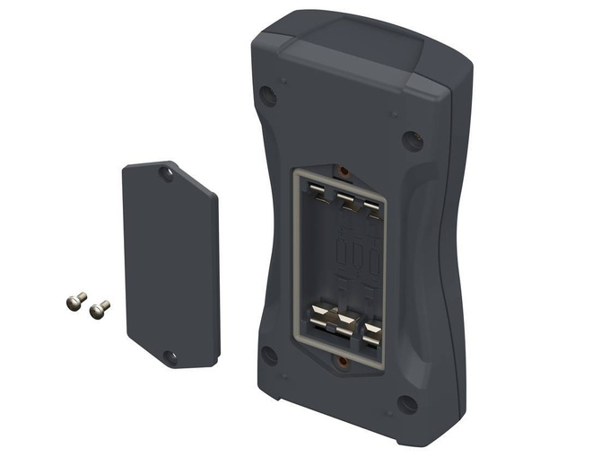 BOPLA BS 504 F-7024 (82504124) - obudowa z ABS z pojemnikiem na baterie (140,3 x 72,9 x 31,3 mm)