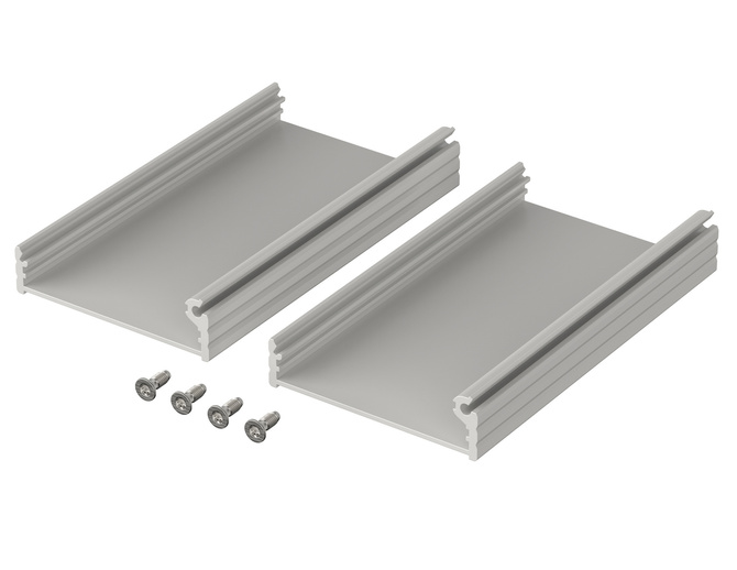 Bopla F 524-100 (97153100) - aluminium profile (55.3 x 24.4 x 100 mm)