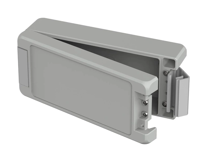 Bopla BA 180806 F SIL-7035 (00124125.SIL) - obudowa aluminiowa z wgłębieniem w pokrywie i uszczelką silikonową (199 x 86 x 60 mm)