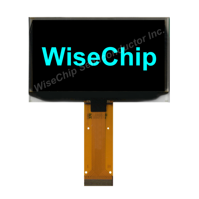 WiseChip 2.42” OLED Display - monochromatic display