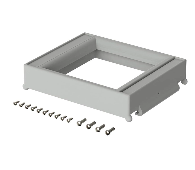 Bopla FO 5000 (79003400) - open front frame with integrated seal, screw-on CombiCard 5000-7000 (175 x 146 x 34 mm, 3U 20HP)