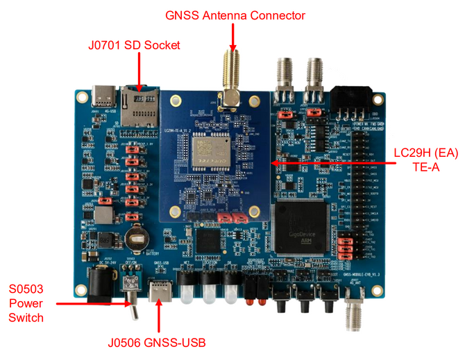 Quectel GNSS-DHAA EVB Kit - zestaw rozwojowy