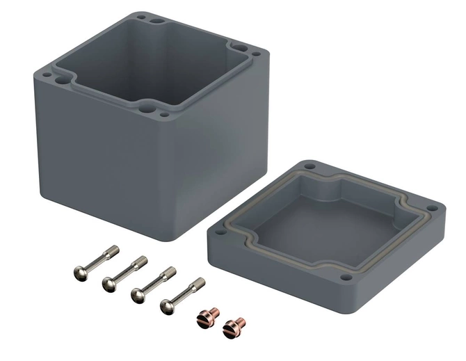 Bopla P 326 (04326000) - obudowa poliestrowa z uszczelką neoprenową (80 x 75 x 75,5 mm)