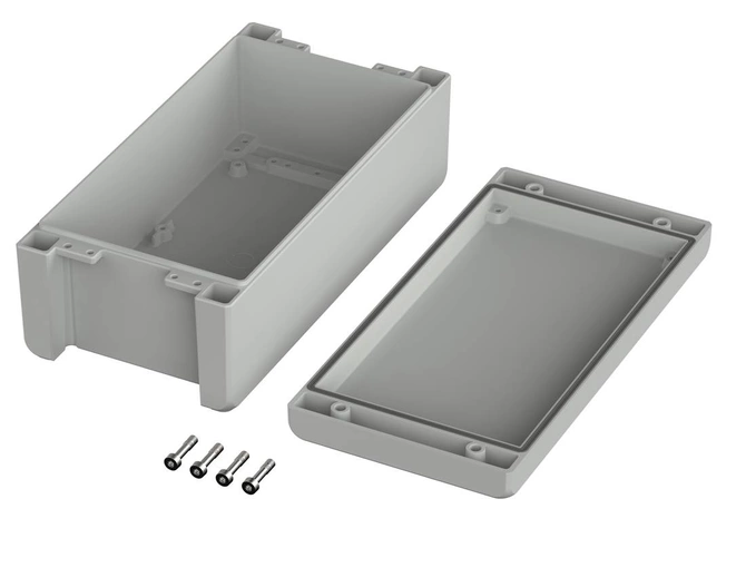 Bopla BA-S 241309 F-7035 (00165235) - enclosure with membrane lid, screwed (259 x 128 x 90 mm)