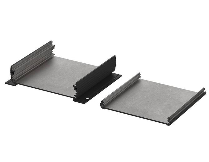 BOPLA ABPH 1000-0100 WL (84310100) - profil aluminiowy półotwarty do montażu naściennego (106 x 32 x 100 mm)