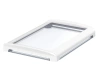 Bopla BOV 1712 FO-9003 - OT G-SILC (48324330.SILC) - BoVersa transparent plastic lid with open white design cover with silicone seal (170 x 120 x 21 mm)