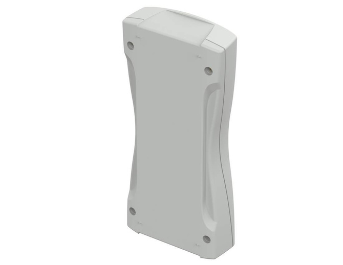 BOPLA BS 802 DIS-7035 (82802235) - ABS enclosure with display screen (209.3 x 98 x 34.8 mm)