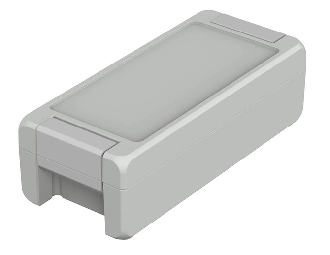 Bopla BA 180806 F SIL-7035 (00124125.SIL) - aluminum enclosure with a recess in the cover and silicone lid seal (199 x 86 x 60 mm)