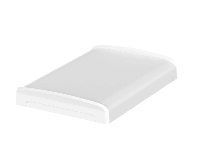 Bopla BOV 1209_ FG 9003 D 9003 (48412233) - BoVersa white plastic lid with white design cover (125 x 88 x 19 mm)