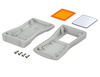 BOPLA BS 402 DIS-7035 (82402235) - obudowa z ABS z oknem wyświetlacza (119,3 x 64,9 x 26,5 mm)
