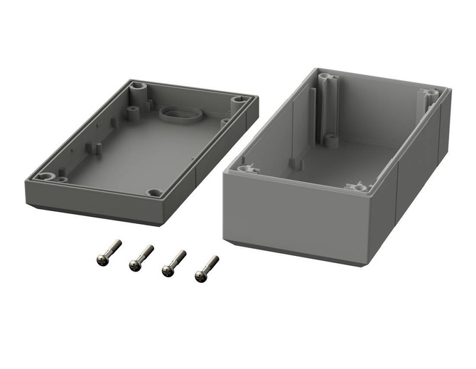 Bopla EG 1250 F (32125062) - Elegant enclosure with membrane keypad area (125 x 67 x 51 mm)