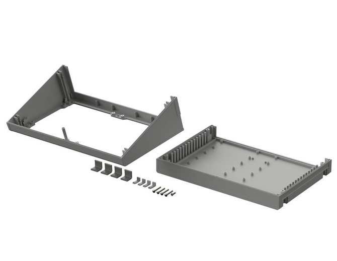Bopla UMP 62018 FP (45620185) - obudowa z otwartą przestrzenią konsoli (290,9 x 198,9 x 120,4 mm)