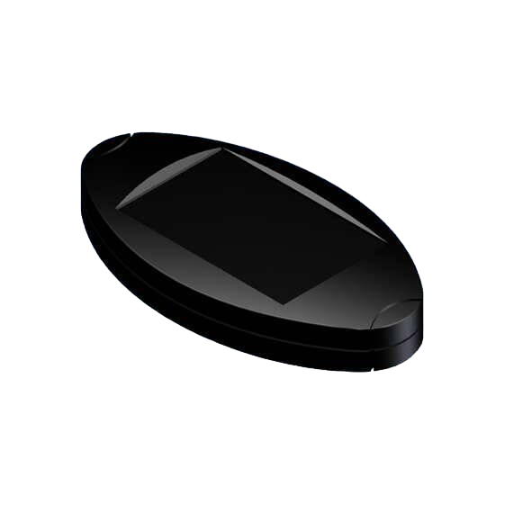 Teko - OVO-1 series (OVO-1.9) - enclosure for remote controler in white (124,2 x 66,3 x 23 mm)