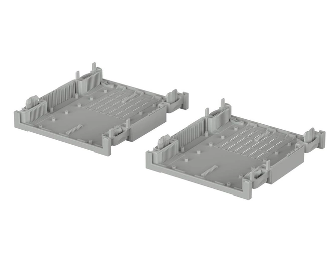 Bopla BO-32006 L (68320061) - Botego enclosure with air vents (174 x 196.9 x 49.96 mm, 3U 6HP)