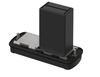BOPLA ABM 800 AL BE (84082100) - mounting lid with removable aluminium cap and compartment for 9V block battery for AB 800