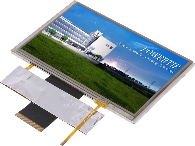 Powertip PH800480T024-IHB - wyświetlacz TFT