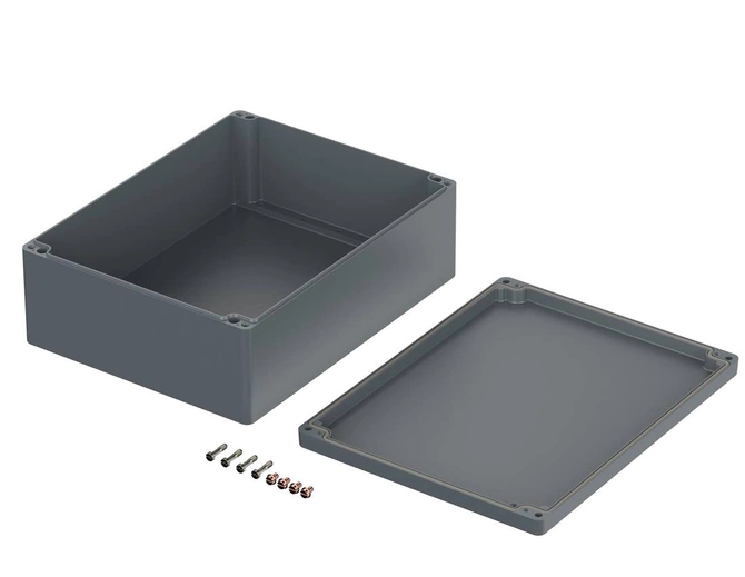 Bopla A 180 (01180000) - aluminium enclosure with neoprene seal (400 x 310 x 141 mm)