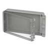 Bopla B 221306 PC-V0-G 7035 (96025225) - universal enclosure with crystal-clear lid (231 x 125 x 60 mm)