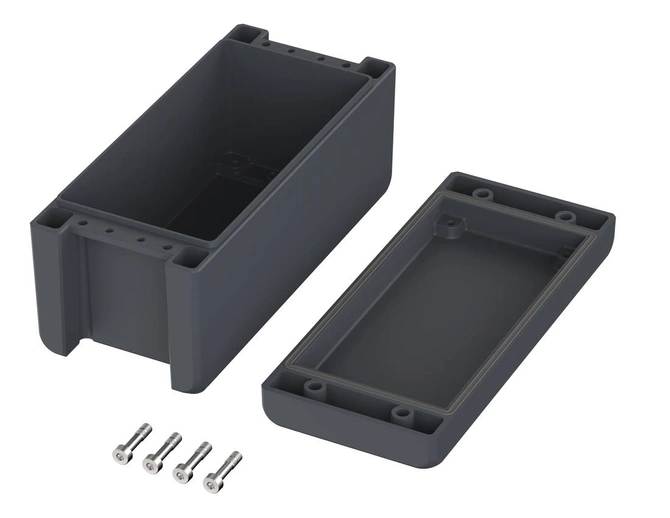 Bopla BA-S 180809 F-7024 (00164134) - enclosure with membrane lid, screwed (199 x 86 x 60 mm)