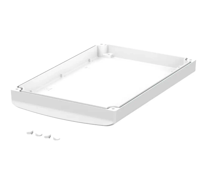 Bopla BOV 2819 OT A-9003-SILC (48148603.SILC) - BoVersa white aluminium lid with silicone seal (275 x 185 x 29 mm)