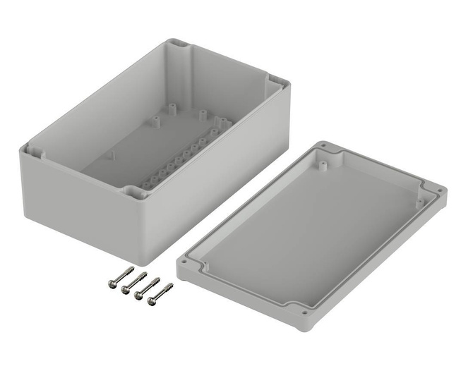 Bopla ET 221 F (63221200) - obudowa ABS z wgłębieniem w pokrywie (200 x 120 x 77 mm)