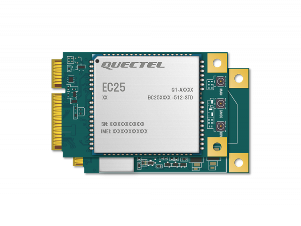 Quectel EC25-EU Mini PCIe 4+2 - LTE module