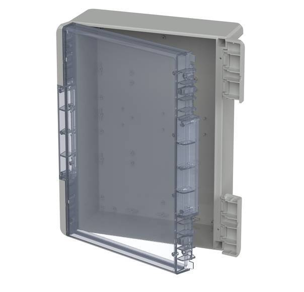 Bopla B 273612 PC-V0-G 7035 (96027665) - obudowa uniwersalna z przezroczystą pokrywą (284 x 364 x 120 mm)