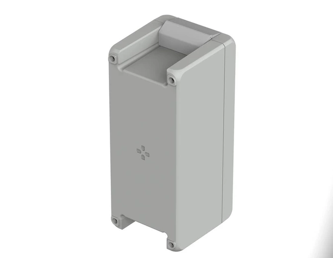 Bopla BA 180809 F-7035 (00124135) - obudowa aluminiowa z wgłębieniem w pokrywie  z uszczelką neoprenową (199 x 86 x 90 mm)