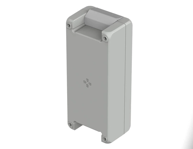 Bopla BA 180806-7035 (00114125) - obudowa aluminiowa bez wgłębienia w pokrywie  z uszczelką neoprenową (199 x 86 x 60 mm)