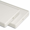 Teko - POCKET CARD series (PC-XIR.7) - universal enclosure in white with opening for LED (85 x 54 x 10 mm)