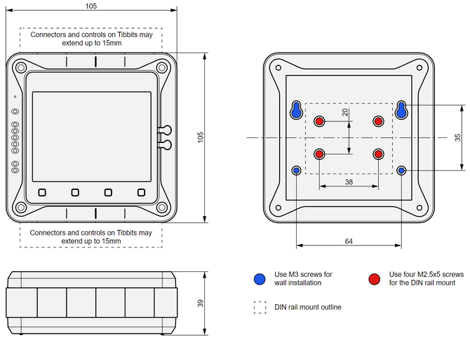Tibbo TPB2L-D - project enclosure