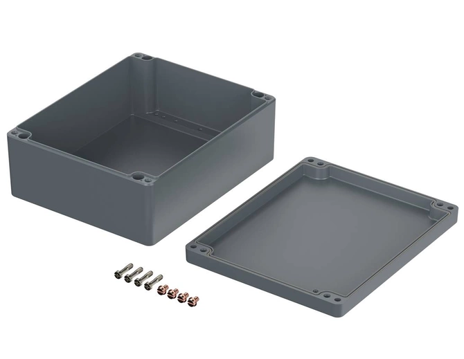 Bopla A 155 (01155000) - aluminium enclosure with neoprene seal (280 x 230 x 111 mm)