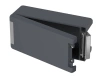 Bopla BA 241309 SIL-7024 (00115234.SIL) - obudowa aluminiowa bez wgłębienia w pokrywie  z uszczelką silikonową (259 x 128 x 90 mm)