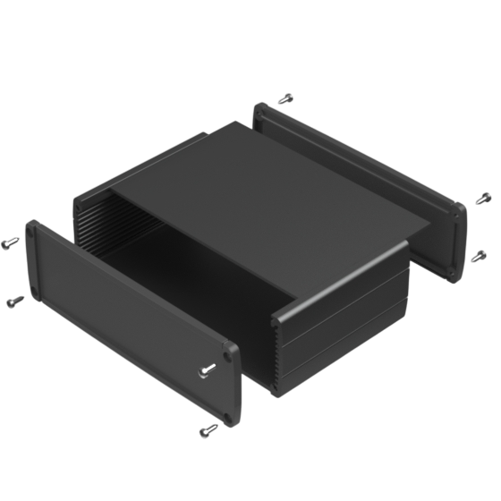 Teko - seria TEKAL 4 (TEKAL-41.29) - obudowa aluminiowa (110 x 167 x 53 mm)
