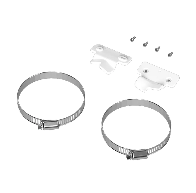 RAKwireless Pole Mount Horizontal (Mark C) Biały - mocowanie