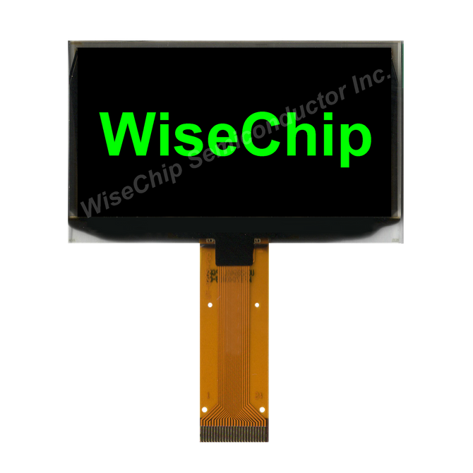 WiseChip 2.42” OLED Display - monochromatic display