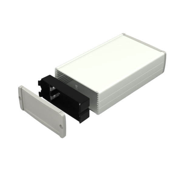 Teko - seria TEKAL 2 (TEKAL-22B.30) - profil aluminiowy zamknięty (145 x 85,8 x 36,9 mm)