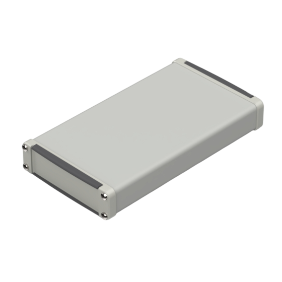 Teko - Minitekal Sk series (MTK6110PK.1) - profile aluminum alloy enclosure (120 x 67 x 19 mm)