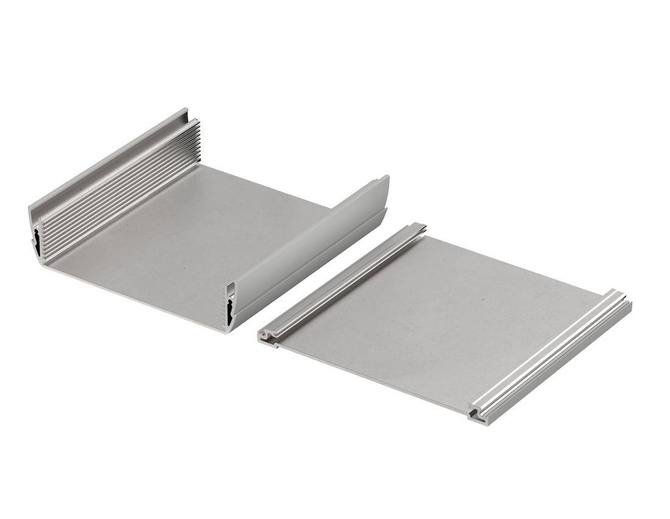 Bopla ASPH 1540-0150 9006 (94251150) - enclosure profiles, horizontally-divided (154 x 44 x 150 mm)
