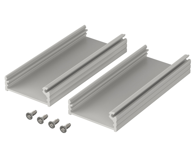 Bopla F 424-100 (97143100) - aluminium profile (41.6 x 24.4 x 100 mm)