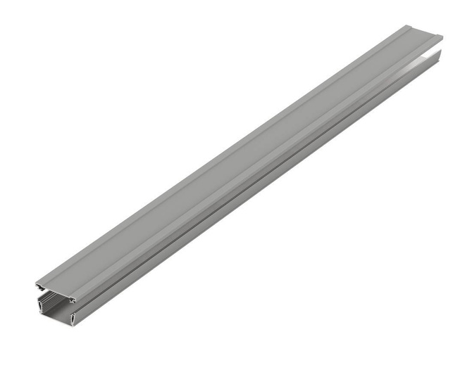 Bopla ASPH 1030-1000 9006 (94221000)- Asymetryczny profil aluminiowy półotwarty  (98.5 x 32.8 x 1000 mm)