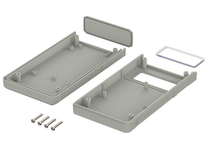 Bopla BOS 754-7038 (34754001) - hand-held enclosure with panoramic display screen (157 x 84 x 30 mm)