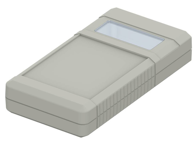 Bopla BOS 754-7038 (34754001) - obudowa ręczna z panoramicznym otworowaniem na wyświetlacz (157 x 84 x 30 mm)