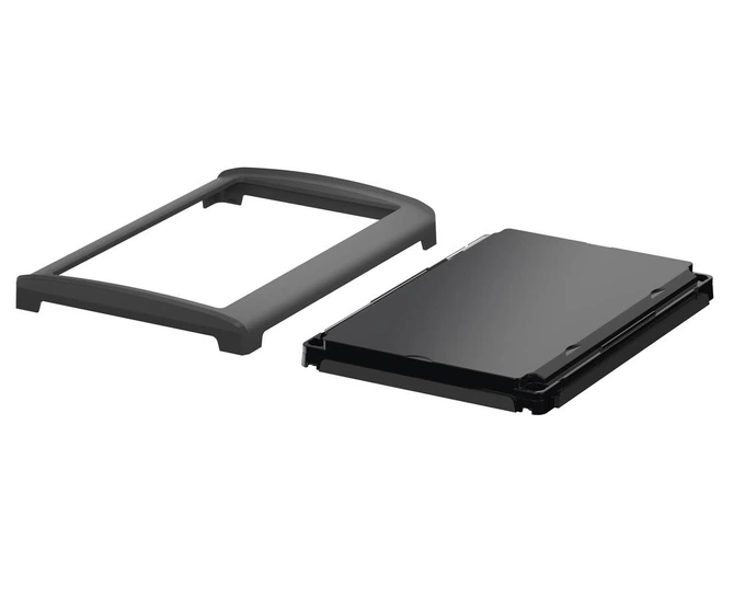 Bopla BOV 1712_ FO 9005 D 9005 (48314355) - black BoVersa plastic lid with open black design cover (170 x 120 x 21 mm)