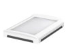 Bopla BOV 1209_ FO 9003 D LL (48332231) - BoVersa translucent plastic lid with open white design cover (125 x 88 x 19 mm)
