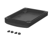Bopla BOV 1712 OT A-9005-SILC (48144305.SILC) - BoVersa black aluminium lid with silicone seal (170 x 120 x 21 mm)