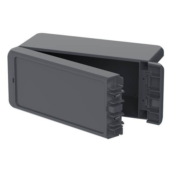 Bopla B 180809 PC-V0 7024 (96014134) - universal enclosure (191 x 80 x 90 mm)